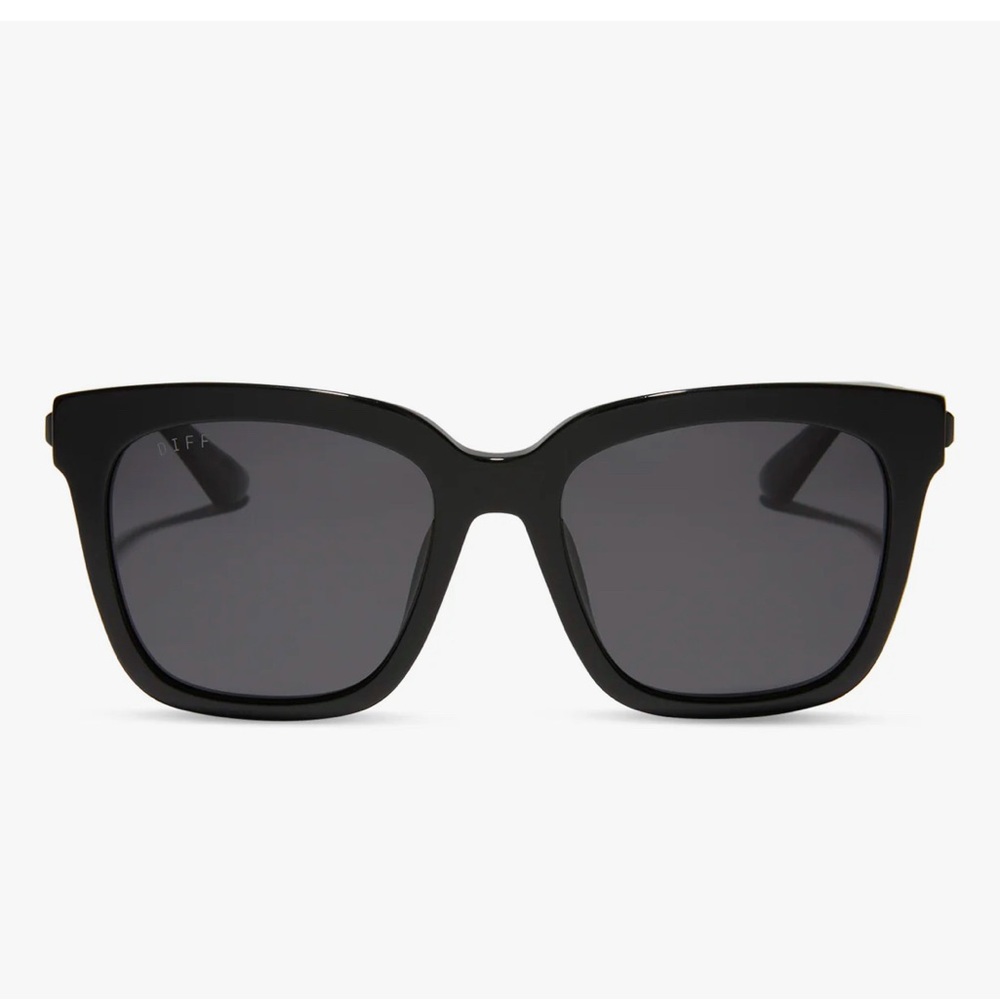 DIFF Eyewear Bella Black Twilight Gradient Polarized Sunglasses NIB